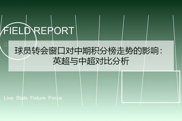 球员转会窗口对中期积分榜走势的影响：英超与中超对比分析